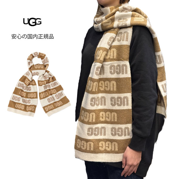 UGG（アグ） SALE【 ugg 国内正規商品 】 ugg UGG Graphic Logo Scarf