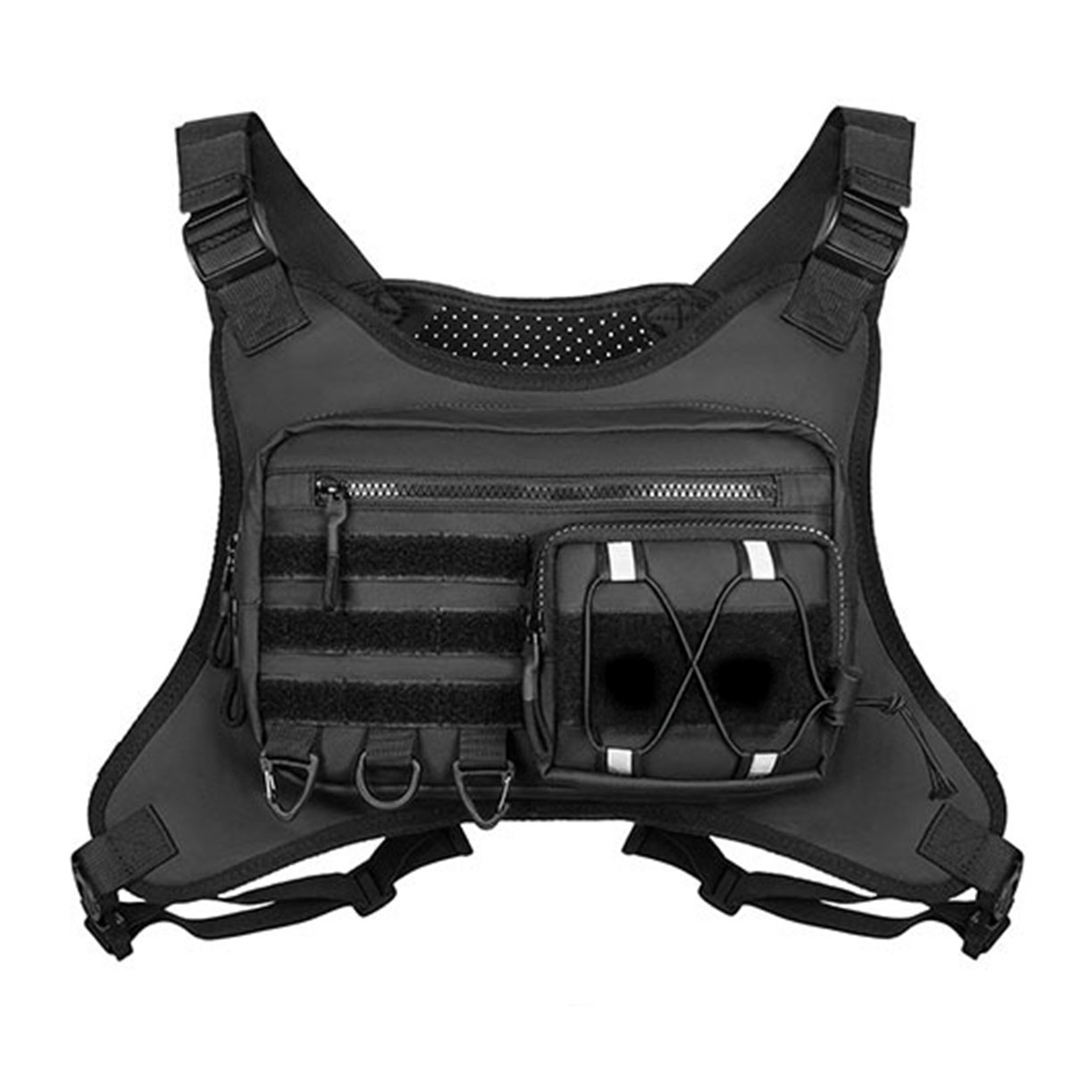 チェストリグ サバゲー タクティカルベスト 戦闘服 サイズ調整可能