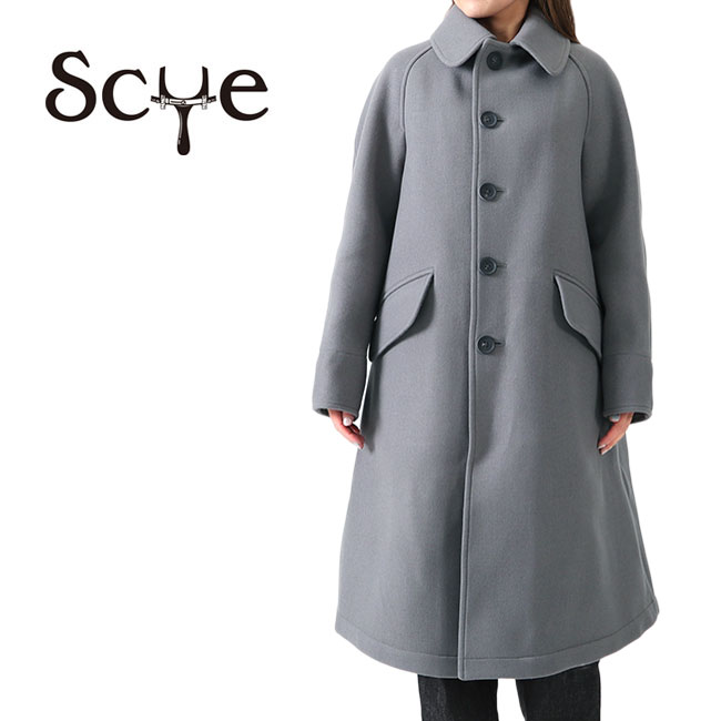 TIME SALE] Scye サイ ギザコットンギャバジン タイロッケンコート