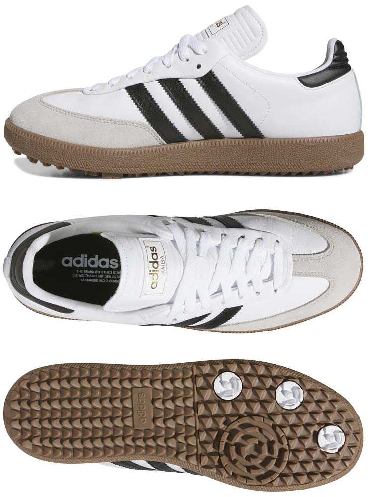 adidas（アディダス） サンバ ゴルフ フルグレインレザー スパイクレス