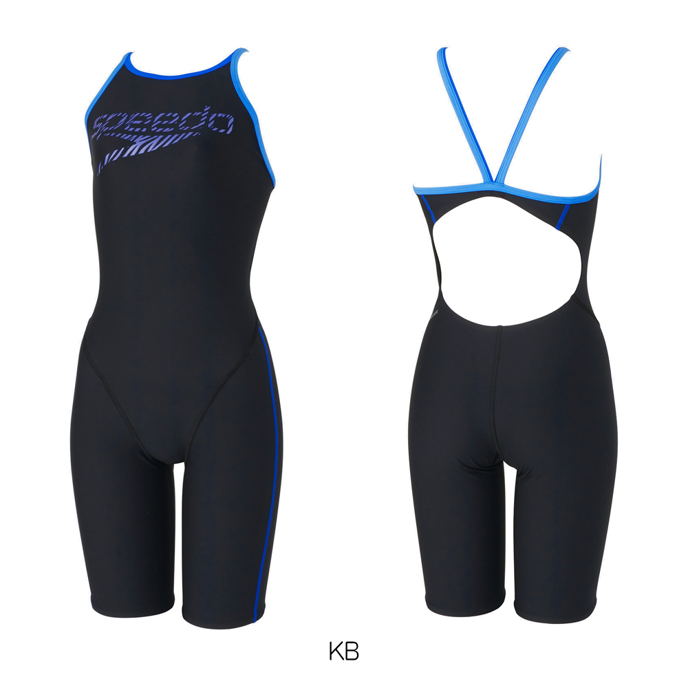 speedo（スピード） 競泳水着 レディース 練習用 ゼブラスタックターン