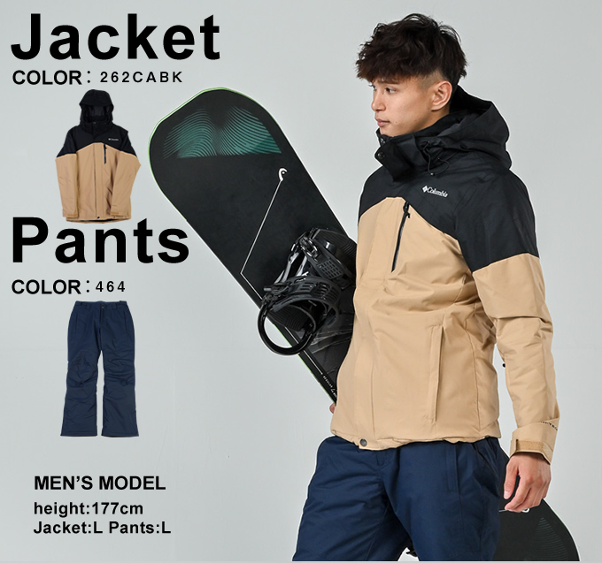 Columbia（コロンビア） スノーボードウェア 上下セット メンズ LAST