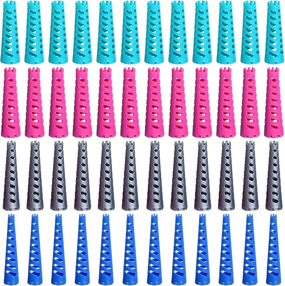 パーマロッド 円錐ロッド ヘアローラー (3.5-2.2cm・3.1-1.8cm・2.7