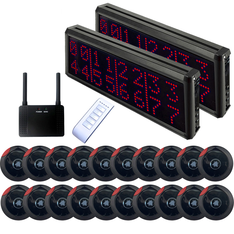 呼び出しベル 受信機2台 ワイヤレス 8番号表示 中継アンテナ 送信ベル