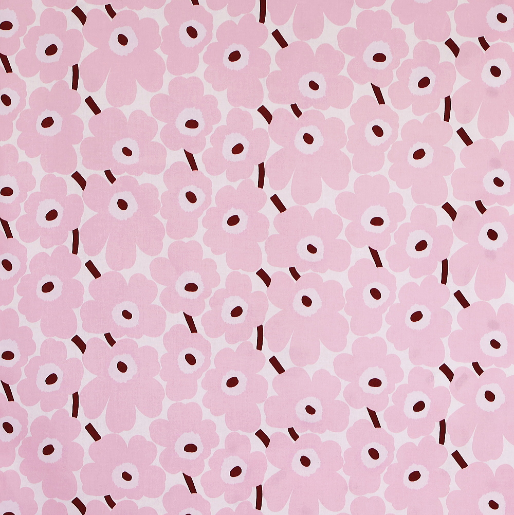 marimekko（マリメッコ） 生地 ミニウニッコ ピンク ライトピンク No