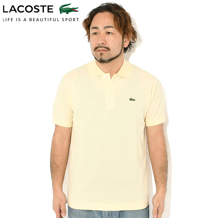 LACOSTE（ラコステ） ポロシャツ 日本製 定番 半袖ポロ メンズ L1212