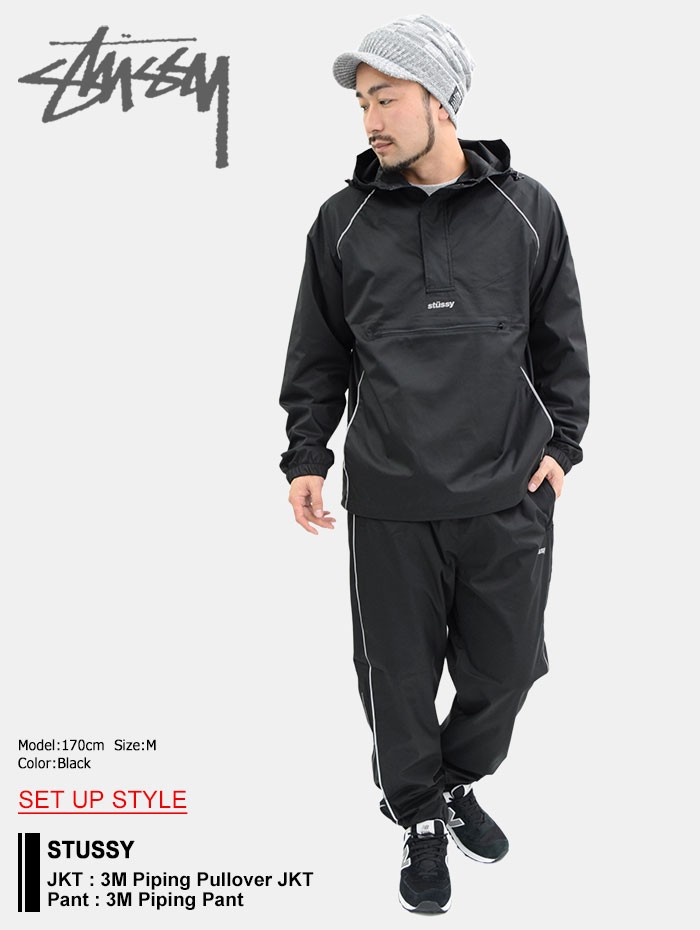 STUSSY（ステューシー） ジャケット メンズ 3M Piping Pullover(stussy