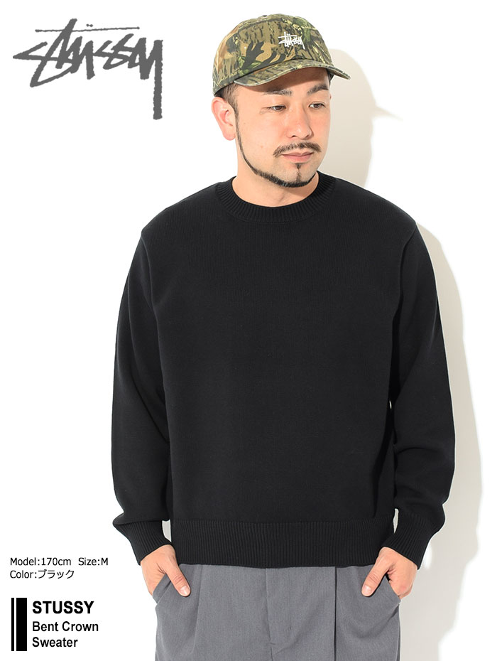 STUSSY（ステューシー） セーター メンズ Bent Crown ( stussy sweater