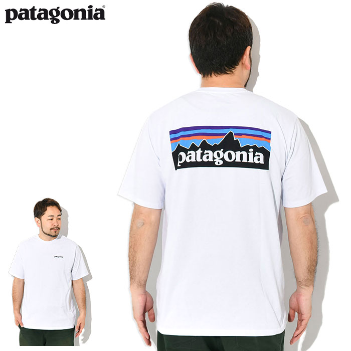 patagonia（パタゴニア） Tシャツ 半袖 メンズ P-6 ロゴ レスポンシビ