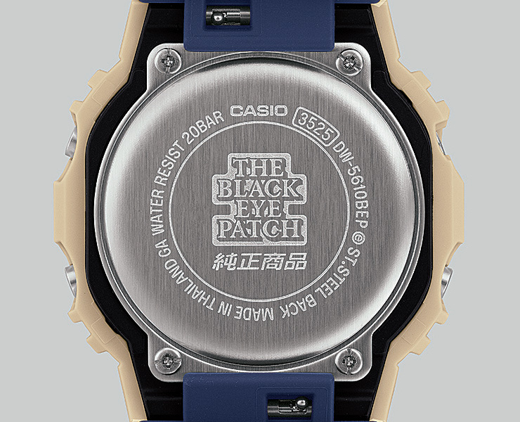 ORIGIN(G-SHOCK) G-SHOCK BlackEyePatch コラボ DW-5610BEP-2JR