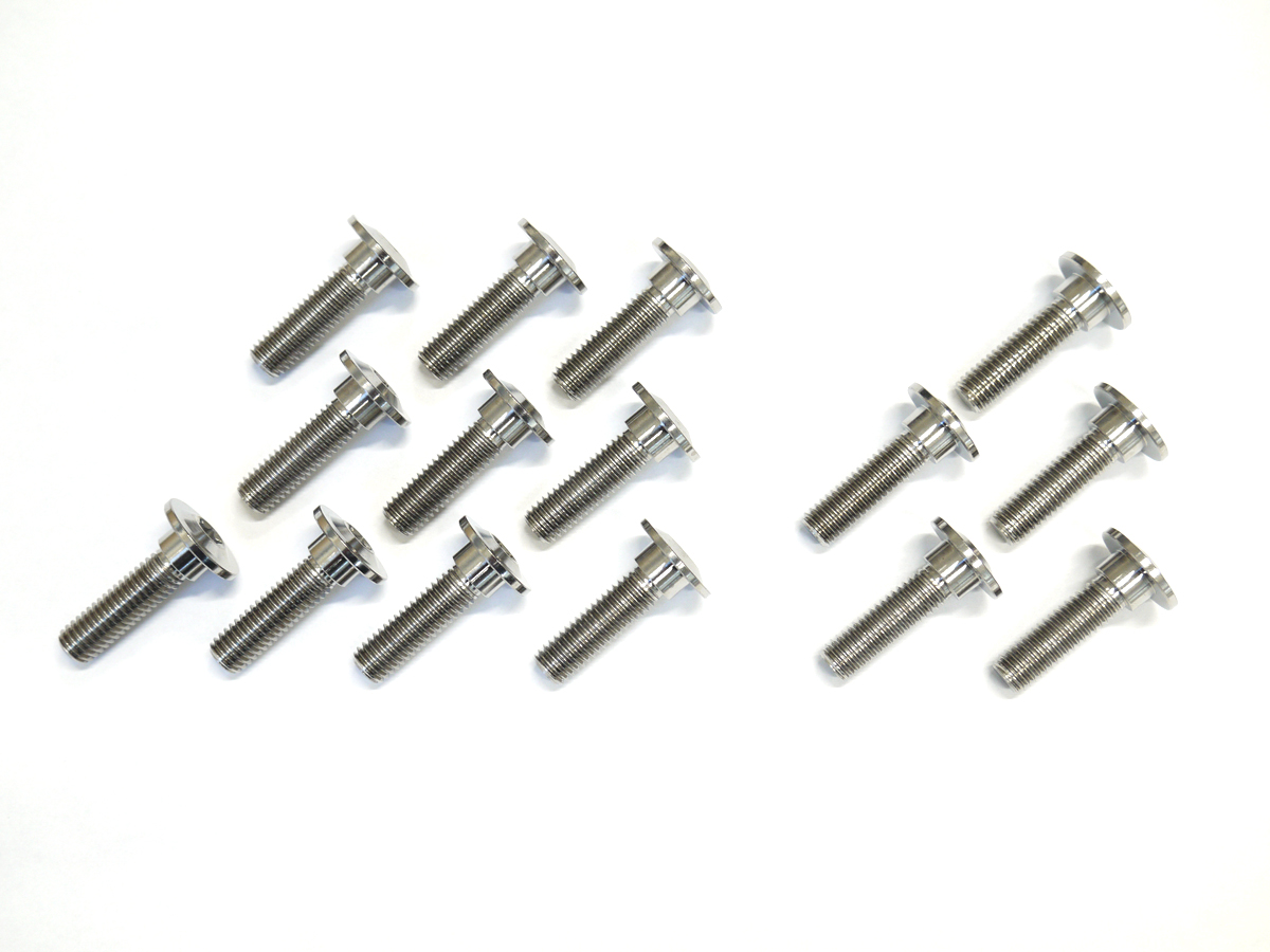 ZRX400/ZRX400 2専用 64チタン合金製 前後ブレーキディスクボルト