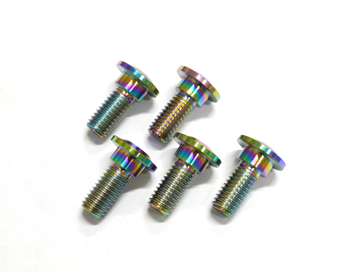 ZRX400/ZRX400 2専用 64チタン合金製 前後ブレーキディスクボルト