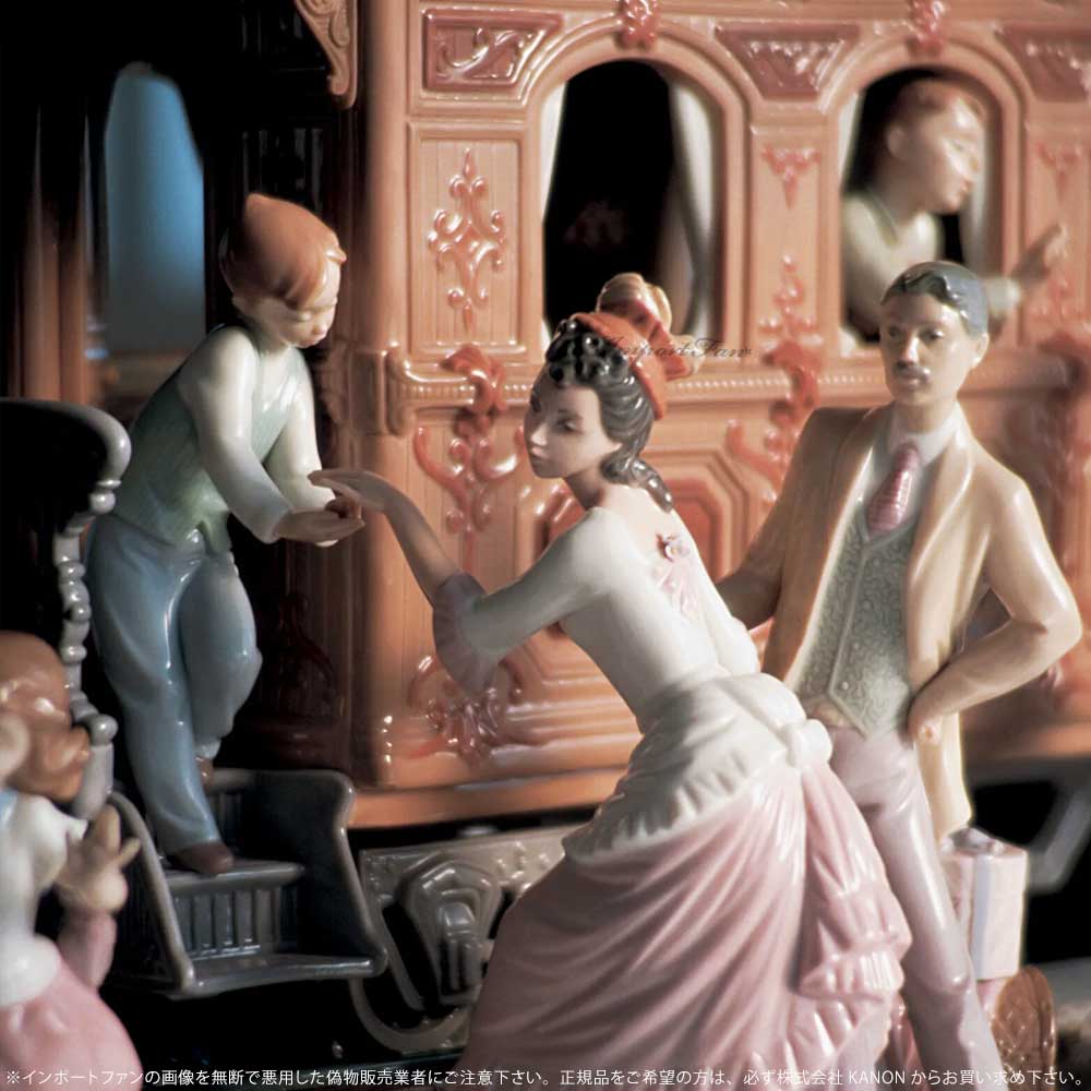 LLADRO（リヤドロ） 希望をのせて 01001888 LLADRO ハイポーセリン作品