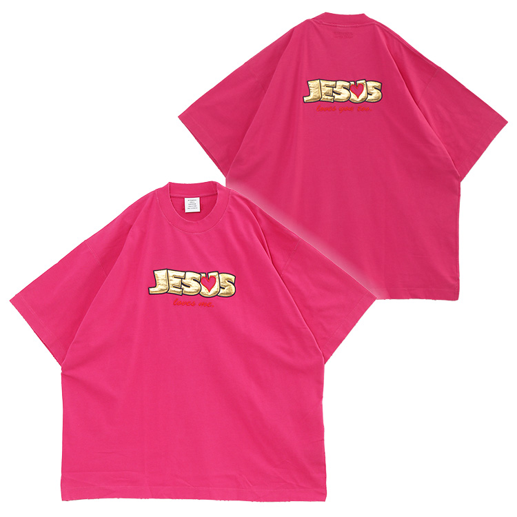 VETEMENTS（ヴェトモン） VETEMENTS Tシャツ Jesus Loves You T-shirt