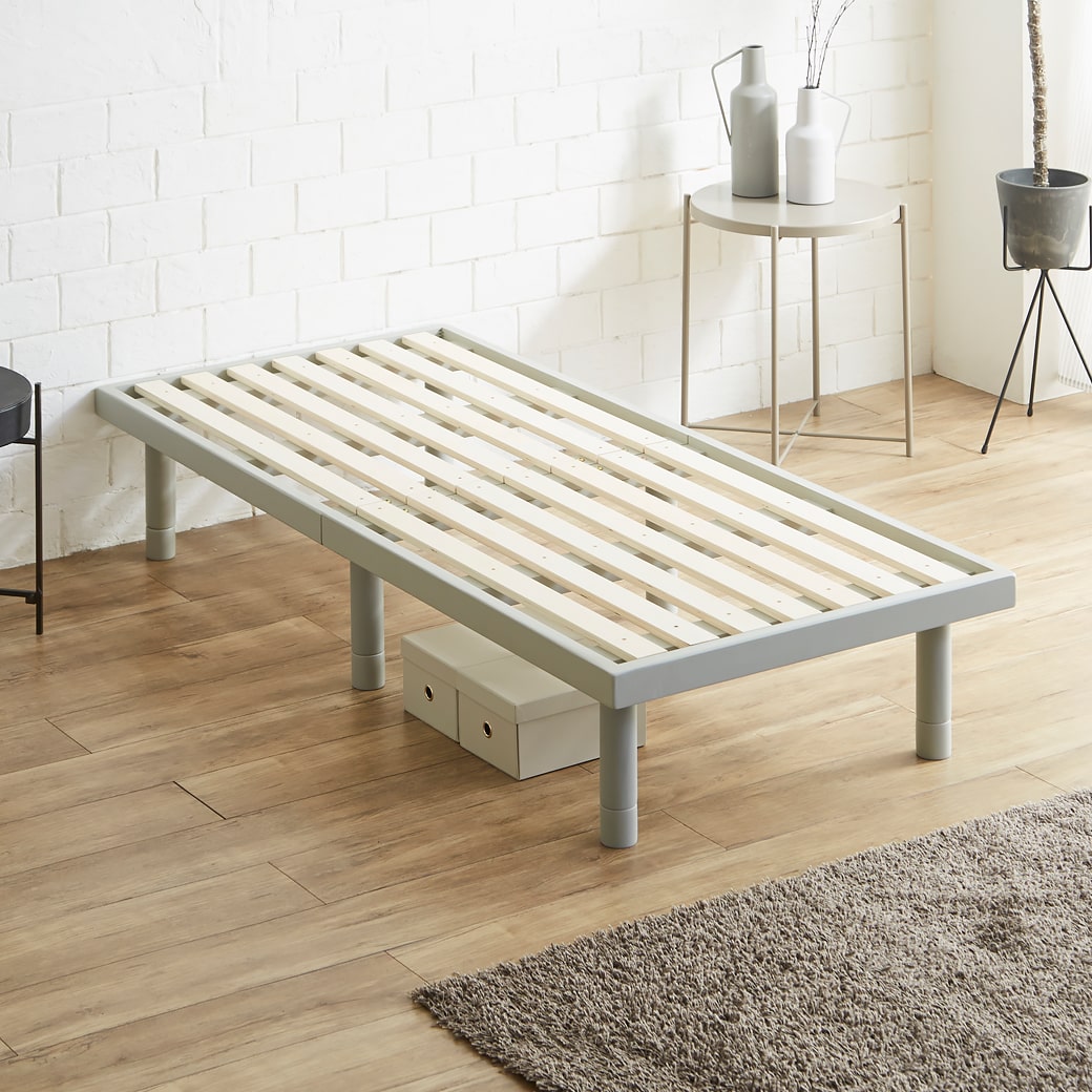 ネルコンシェルジュ すのこベッド ショートセミシングル 長さ180cm