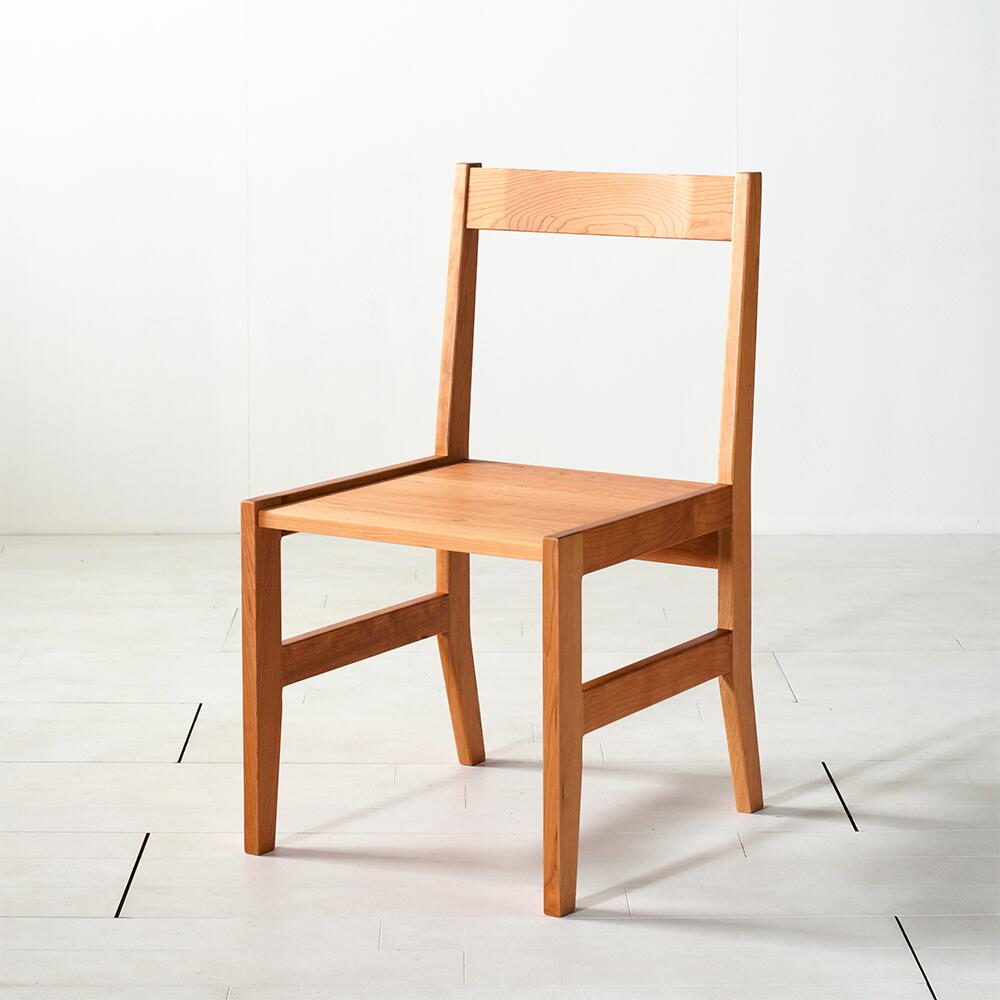 No.1チェア チェリー材 無垢 ダイニングチェア おしゃれ 北欧 シンプル