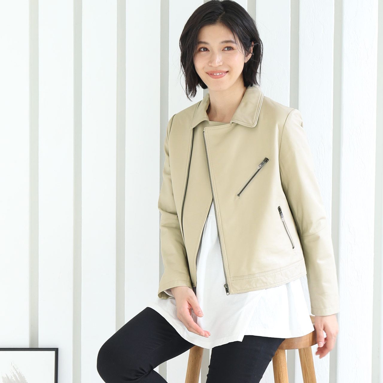 sankyo shokai（三京商会） ライダースジャケット レディース