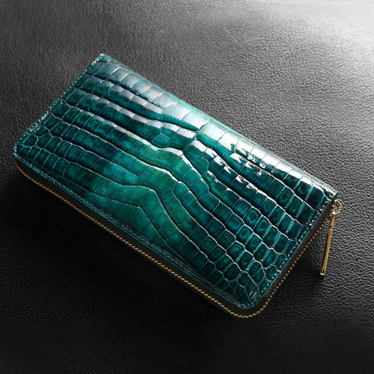 sankyo shokai（三京商会） [10%offクーポン]クロコダイル 長財布