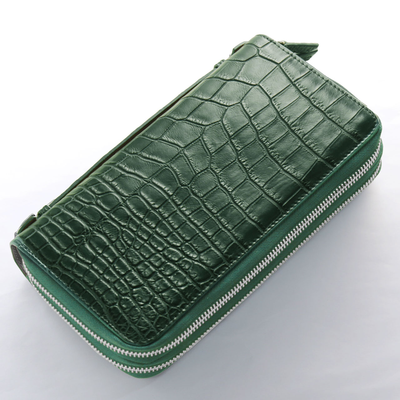 sankyo shokai（三京商会） クロコダイル オーガナイザー クラッチ