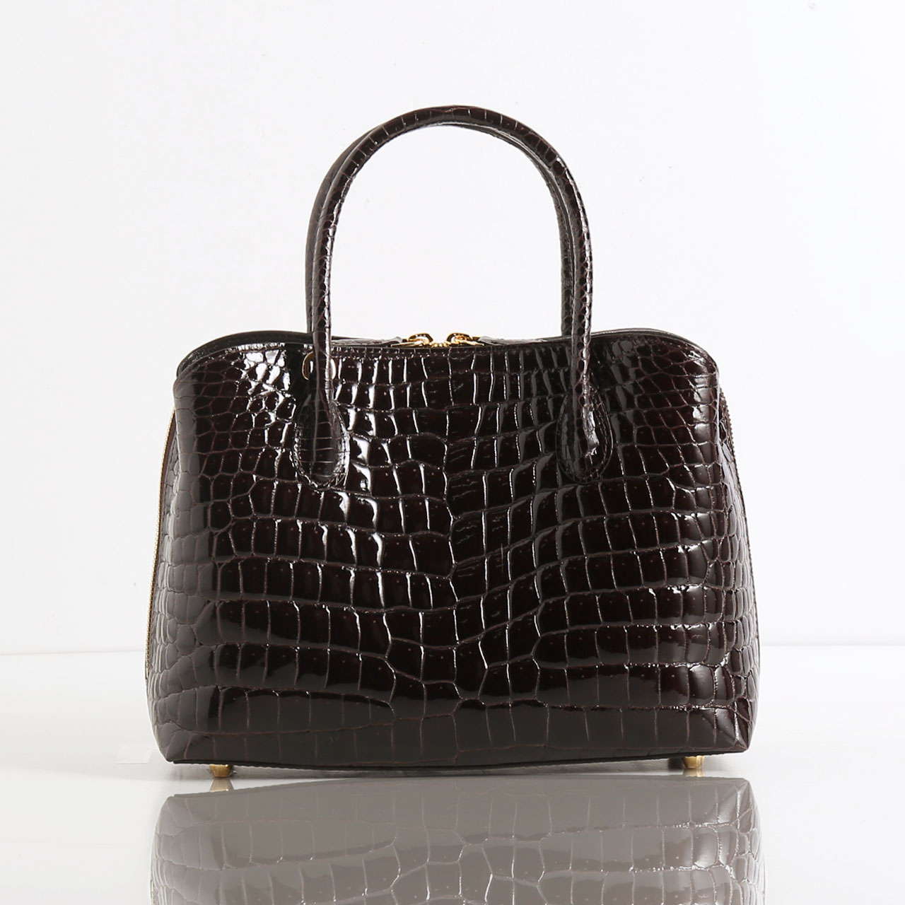 sankyo shokai（三京商会） スモール クロコダイル シャイニング 加工