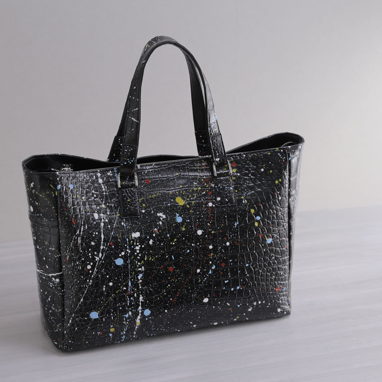 sankyo shokai（三京商会） クロコダイル トートバッグ メンズ 日本製