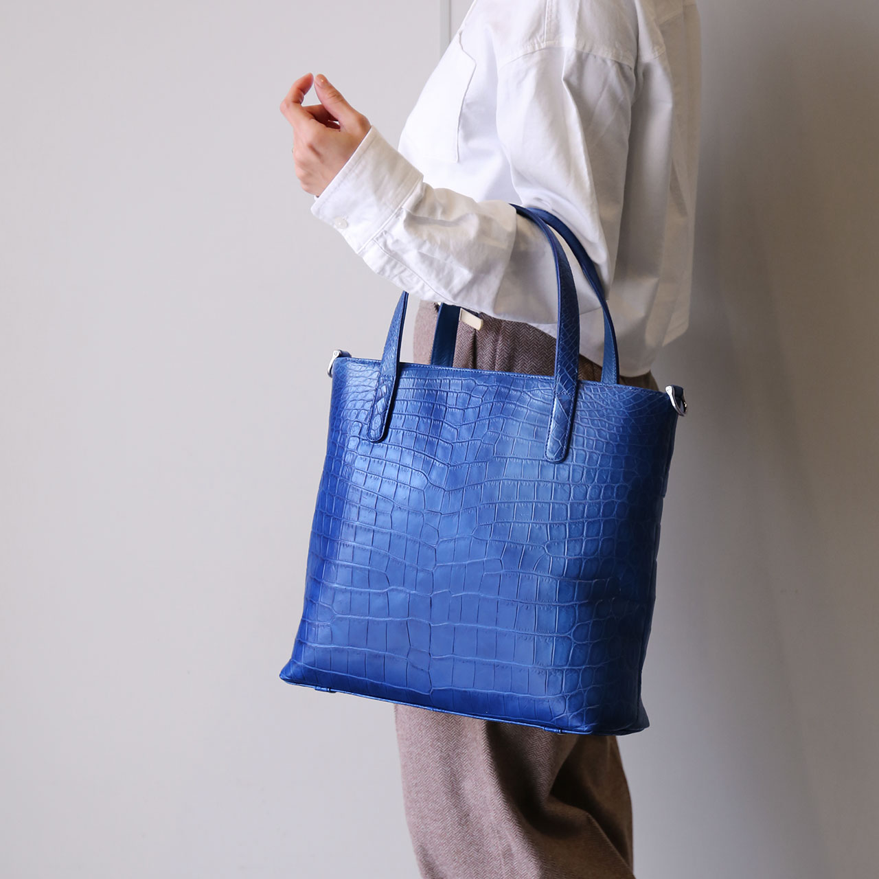 sankyo shokai（三京商会） [5%offクーポン]藍染め クロコダイル