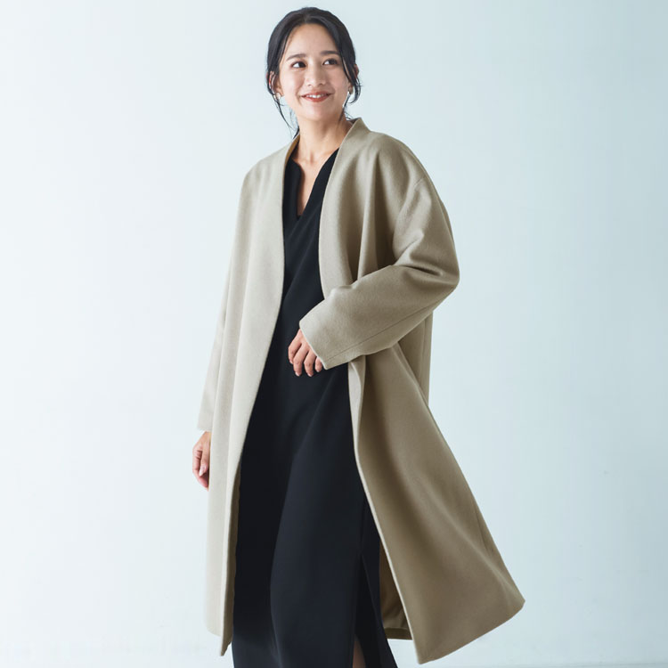 sankyo shokai（三京商会） [5%offクーポン]カシミヤ ブレンド ウール