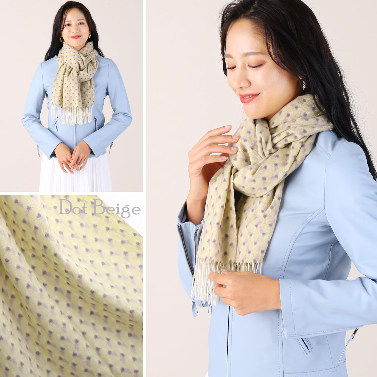 sankyo shokai（三京商会） カシミヤ 100% チェック ストール