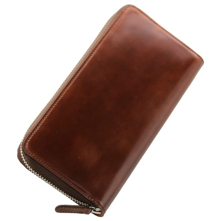 PRAIRIE 1957 PRAIRIE コードバン 長財布 ラウンドファスナー 内側