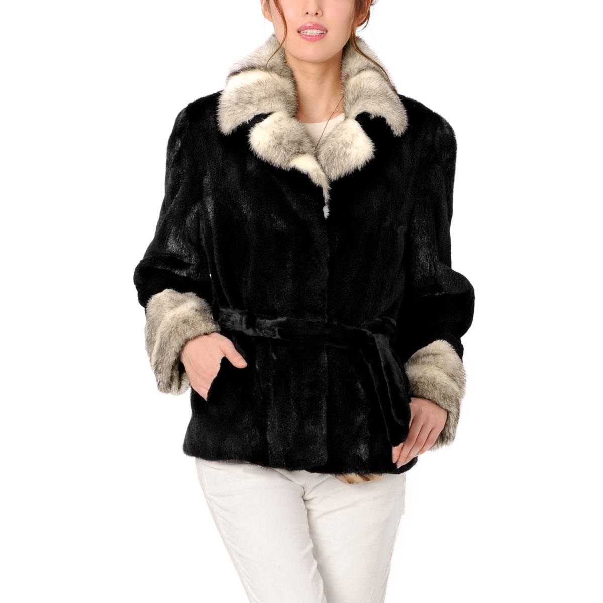 sankyo shokai（三京商会） ［期間限定価格］毛皮/リアルファー