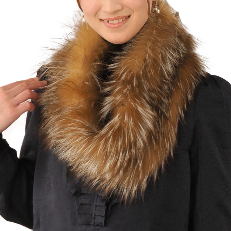 sankyo shokai（三京商会） ［期間限定価格］スヌード ティペット 毛皮