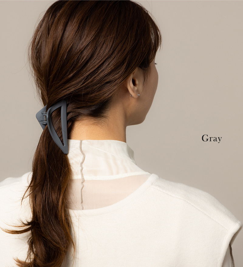 Jewel VOX ヘアクリップ ヘアアクセ バンスクリップ トライアングル型