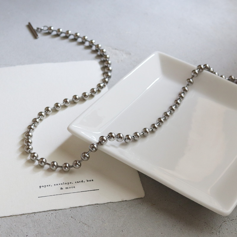 Jewel VOX ネックレス レディース ショート サージカルステンレス 金属