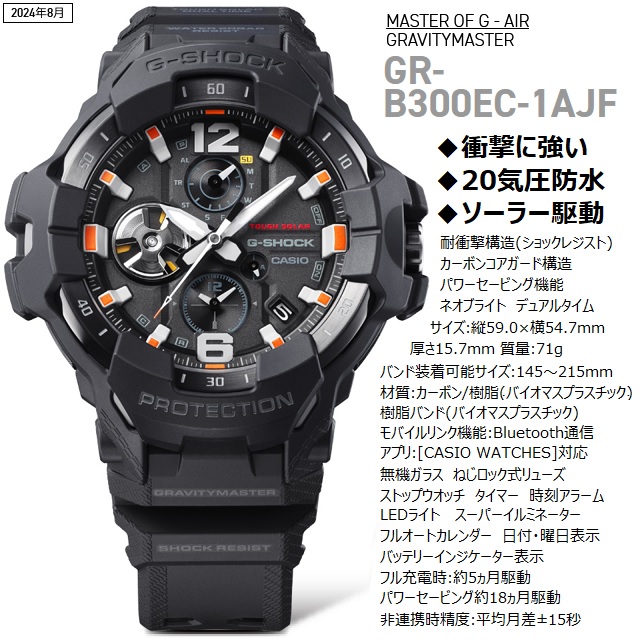 MASTER OF GーAIR 新品正規 '24-8 CASIO G-SHOCK G GRAVITYMASTER タフ