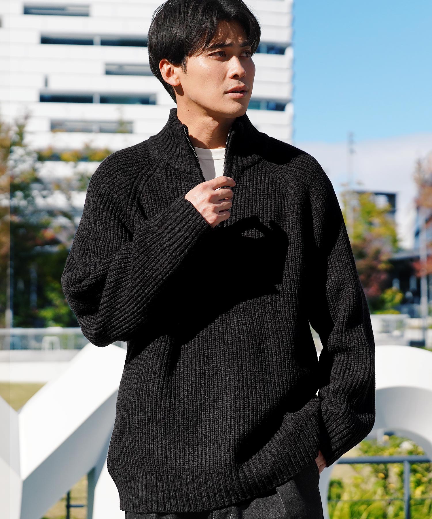 JIGGYS SHOP（ジギーズショップ） ニット セーター メンズ トップス