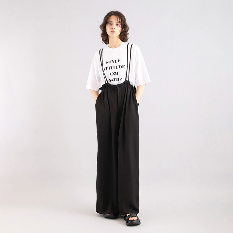 SACRA（サクラ） アセテートブライトツイル サロペット 125112051 正規