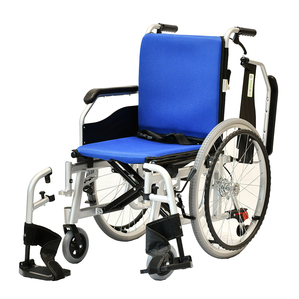 車椅子 折りたたみ 自走式 コンパクト ノーパンクタイヤ 軽量 アルミ製