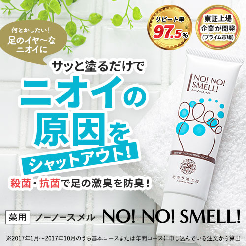 北の快適工房 足 激臭 匂い 対策 「ノーノースメル」 デオドラント