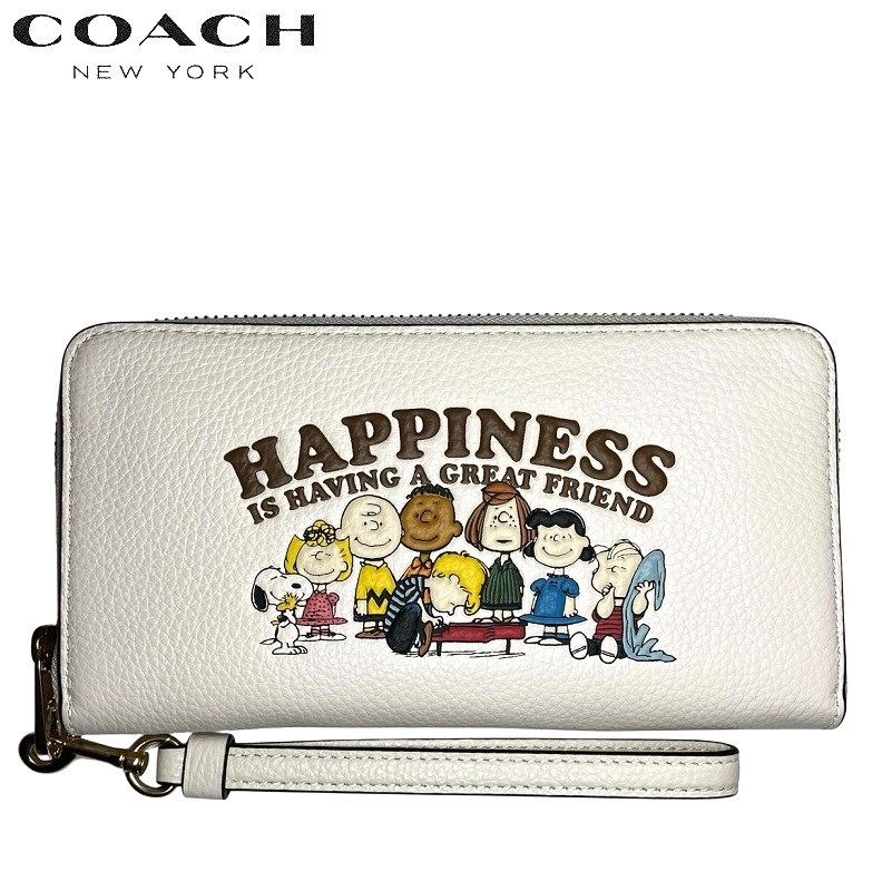 COACH（コーチ） スヌーピープリント 2025新作 X ピーナッツ コラボ
