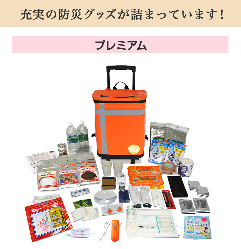 メテックス 防災バッグ TANAKA 防災士ブラザーズモデル 2人用 防災