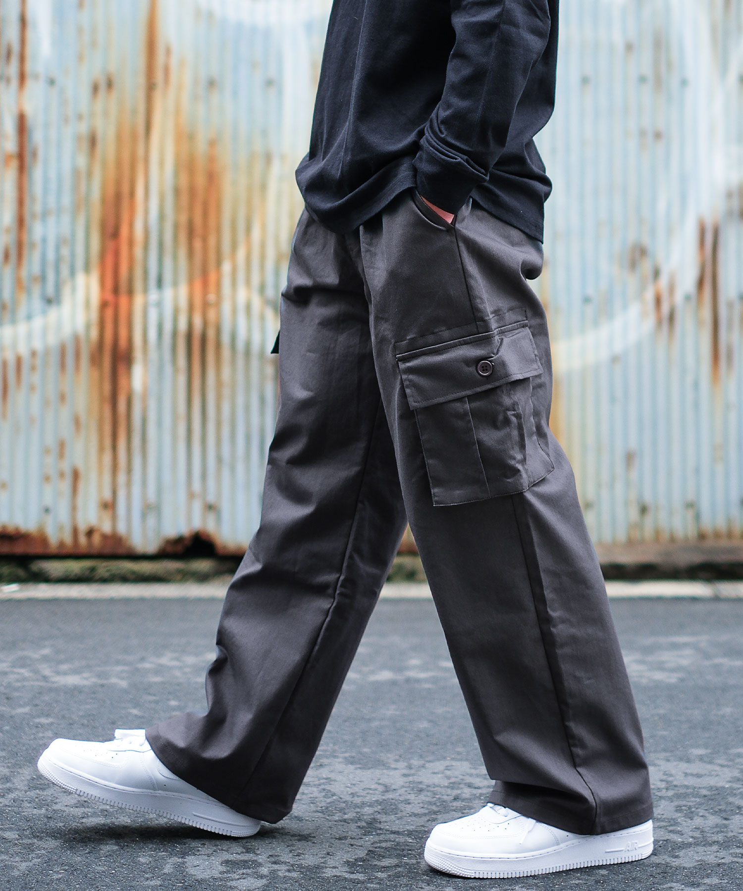 RAT EFFECT（ラットエフェクト） 子供服 男の子 ワイドタックカーゴ