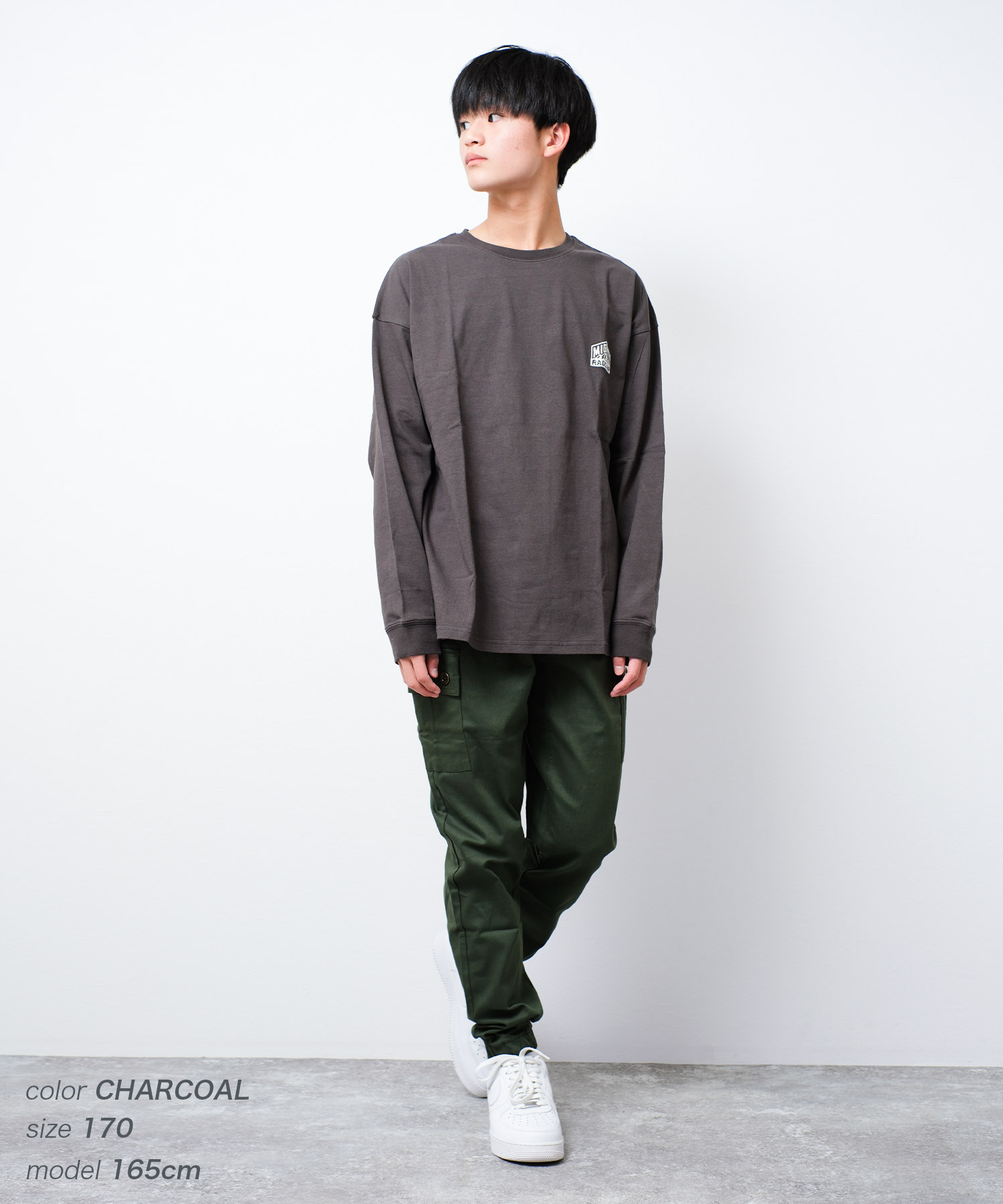 RAT EFFECT（ラットエフェクト） 子供服 男の子 バックプリント ロング