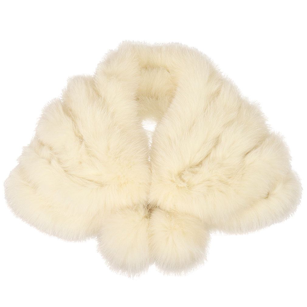 Kisste（キステ） ショール 成人式 振袖 シャドーフォックス ブルー