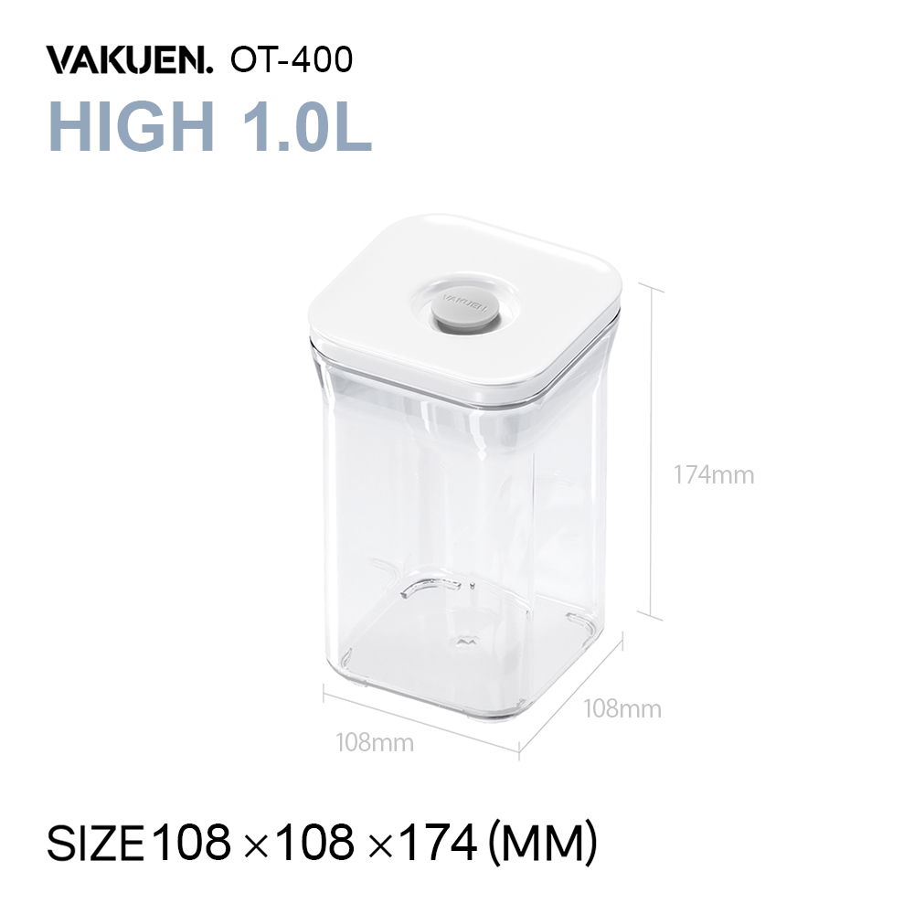 公式】VAKUEN プレミアム真空保存容器 密閉 BPAフリー 電子レンジ 食洗