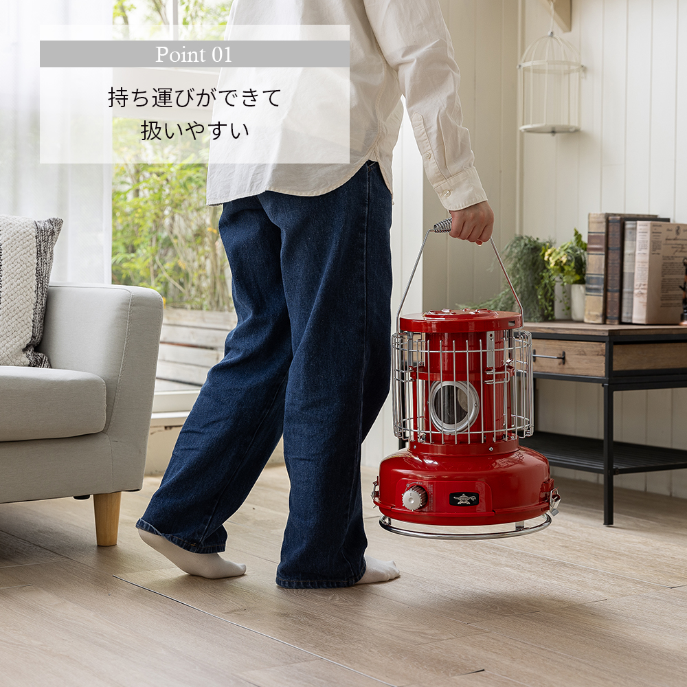 ICHIBA（市場） カセットガスボンベ式ヒーター マグネット式 ストーブ