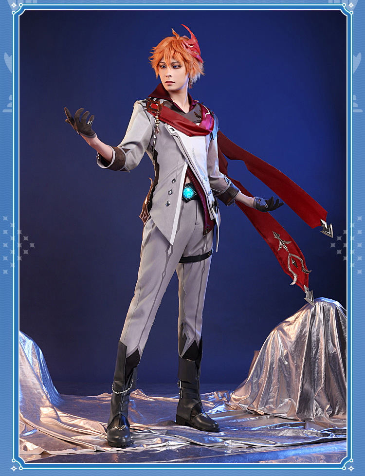 三分妄想1/3Delusion】原神 Genshin タルタリヤ-Tartaglia シャツ修正