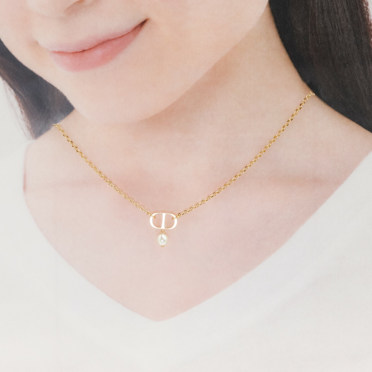 ディオール DIOR ネックレス レディース ペンダント PETIT CD プチ