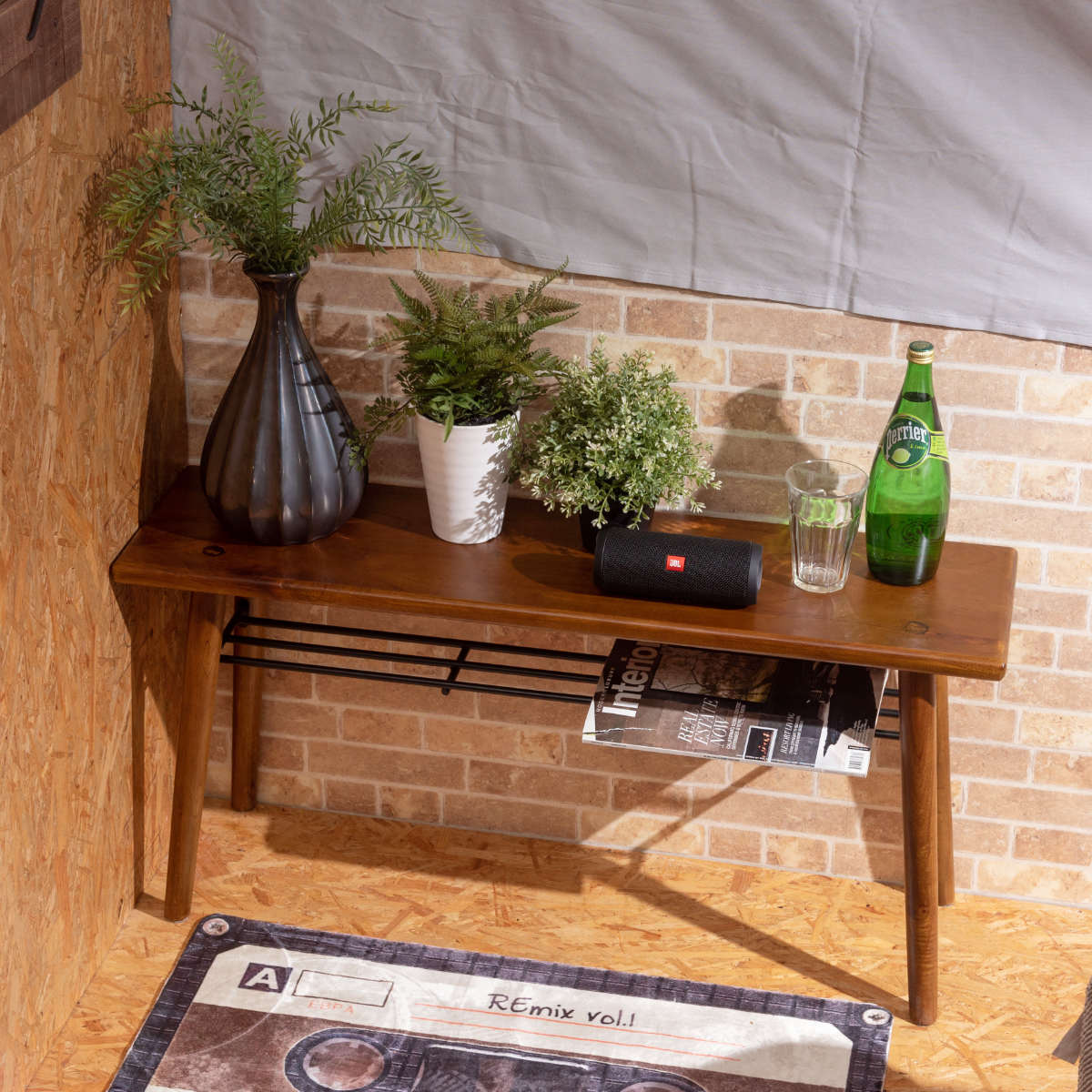 東谷 ベンチ 幅95cm 玄関 天然木 （ ダイニングベンチ 椅子 いす