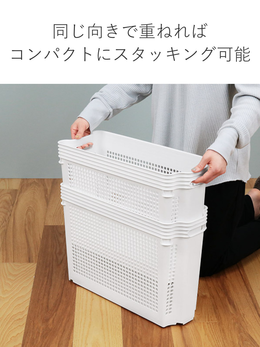 不動技研（FUDOGIKEN） 収納ボックス 幅19×奥行49.4×高さ34.3cm