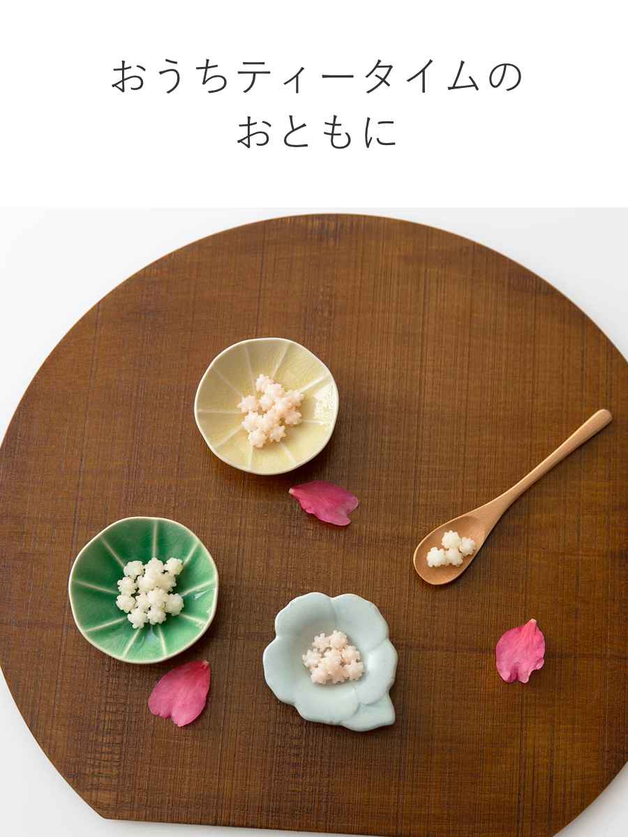 半月膳 36×32cm 漆塗り 天然木 ランチョンマット 5枚セット （ お盆